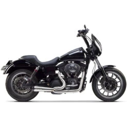 Two Bros 005-4280199 Comp-S 2-1 Full Exhaust, Stainless Steel For Harley Dyna '99-'05