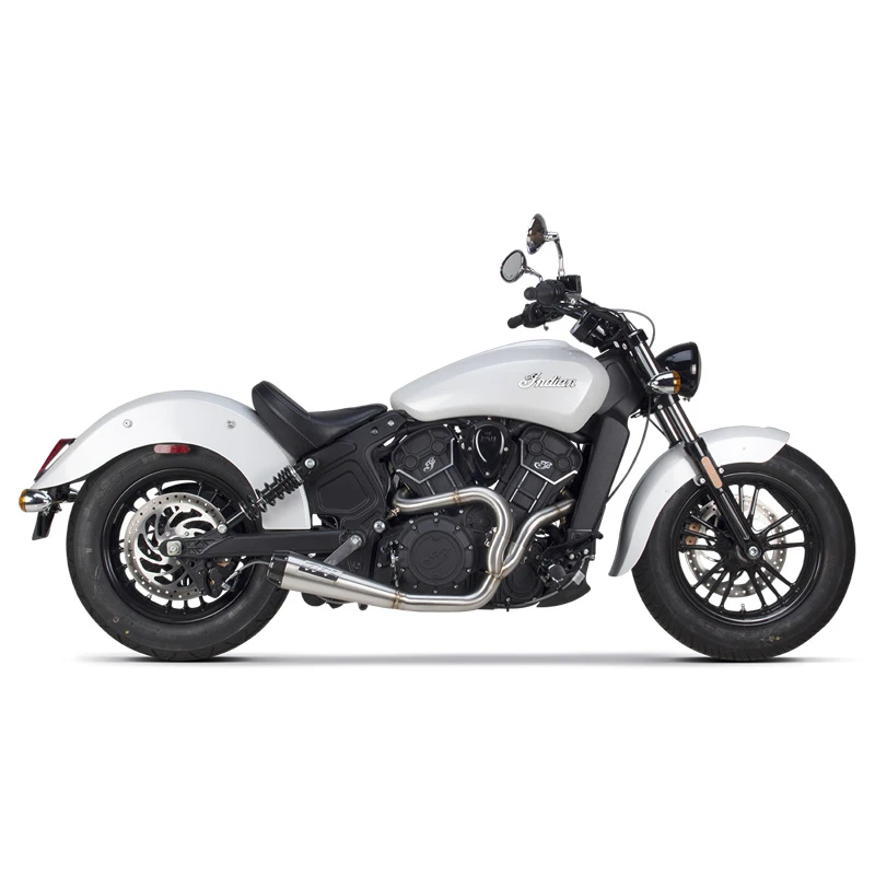 Two Bros 005-4610199-B Comp-S 2-1 Full Exhaust, Black For Indian Scout '15- - Image 2