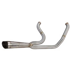 Two Bros 005-5130199 Shorty Turnout Stainless Exhaust For Harley Dyna '06-'17