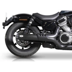 V-Performance AHAR0320031 Euro 5 Slip-on Exhaust, Revolver Dark For Harley Nightster '22-
