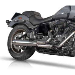 V-Performance AHAR0340054 Full System 2-into-1 Exhaust, Revolver Satin For Harley Softail '21-