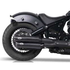 V-Performance AIND0100044 Twin Exhausts, Revolver Dark For Indian Chief '21-