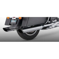 VANCE & HINES Twin Slash Rounds Monsters Slip-on Mufflers Exhaust - Touring FLT/FLHT/FLHR/FLHX/FLTR