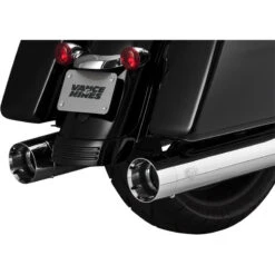 Vance & Hines 16650 Oversized 450 Titan Slip-on Exhausts For Harley Touring (2017-)
