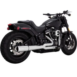 Vance & Hines 17387 Pro Pipe 2-into-1 Exhaust, Black For Harley Softail M8 '18-