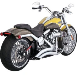 Vance & Hines 26365 Big Radius 2-into-2 Exhausts, Chrome For Harley Softail Breakout '13-'17