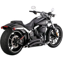 Vance & Hines 46365 Big Radius 2-into-2 Exhausts, Chrome For Harley Softail Breakout '13-'17