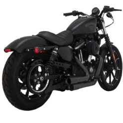 Vance & Hines 46374 Mini Grenades Exhaust, Black For Harley Sportster '14-'22